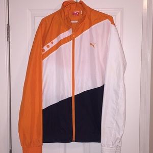 Vintage Puma Windbreaker Zip Up